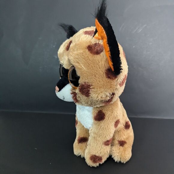 TY Beanie Boos Buckwheat the lynx with tags 9" - Picture 3 of 8